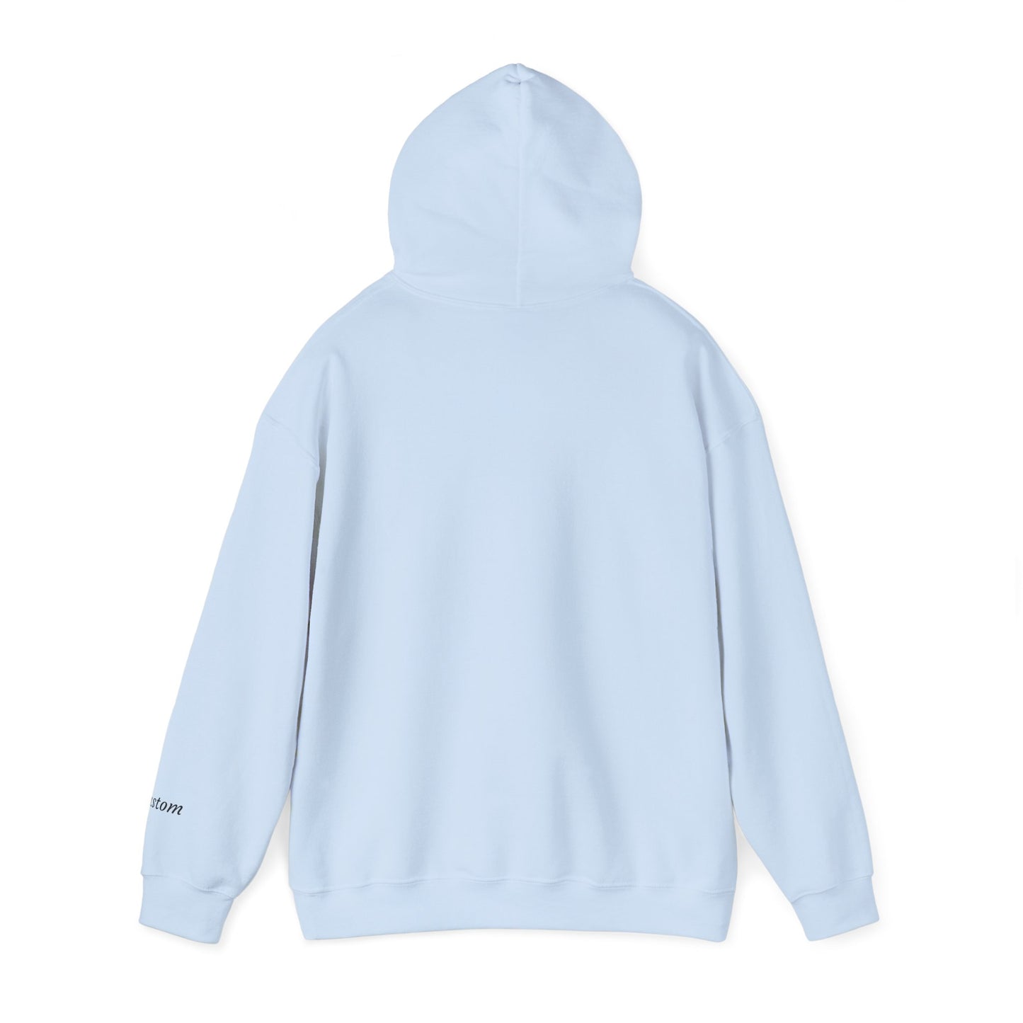 Dog breed mum hoodie with name on sleeve