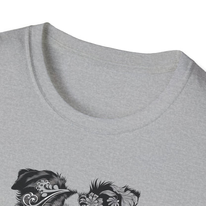 Custom dog breed floral design with your dogs name (any breed)