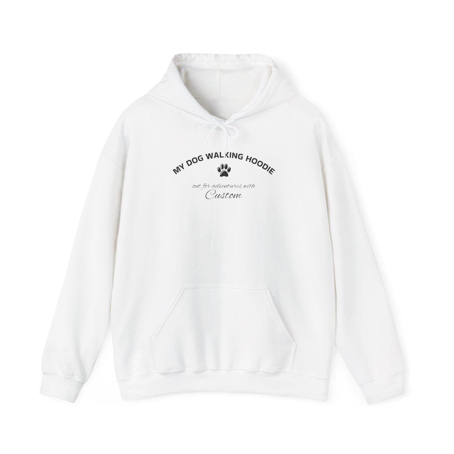 MY DOG WALKING HOODIE with your dogs name