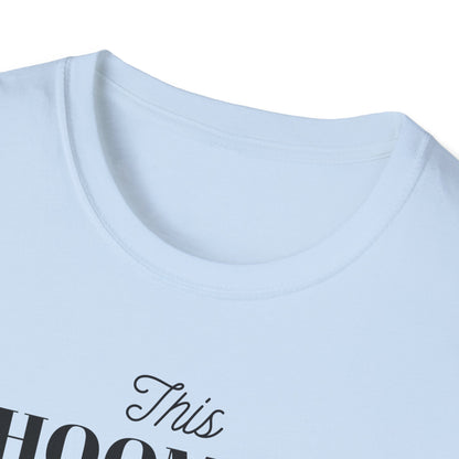 This HOOMAN belongs too t-shirt with your dogs name