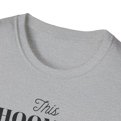 This HOOMAN belongs too t-shirt with your dogs name