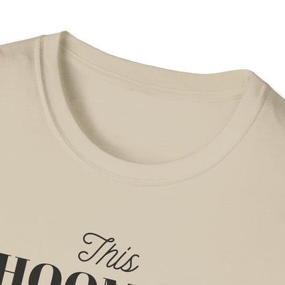 This HOOMAN belongs too t-shirt with your dogs name